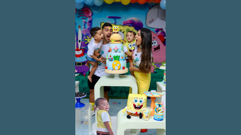 Jaque Sobrinho comemora os dois anos do filho Dom com celebrações especiais no Rio de Janeiro, em um momento compartilhado pela Non Stop. (Créditos: N3.FILMS)