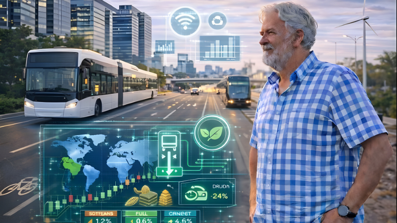 Aldo Vendramin analisa a tecnologia aplicada ao transporte urbano com foco em eficiência e dados.