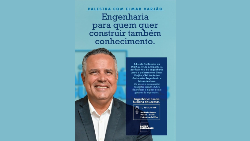 Infraestrutura e mineração conectadas pela engenharia na visão de Elmar Juan Passos Varjão Bomfim.
